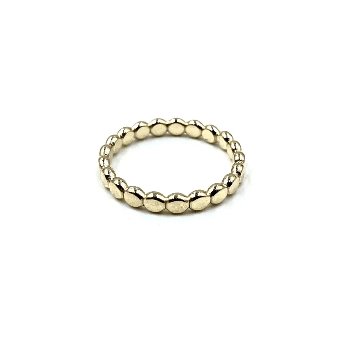Resort Collection Gold Flat Rock Ring-Waterprood
