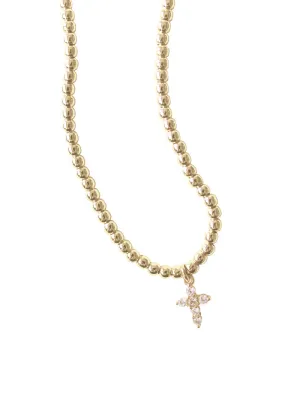 Selena Cross Necklace - Water Resistant