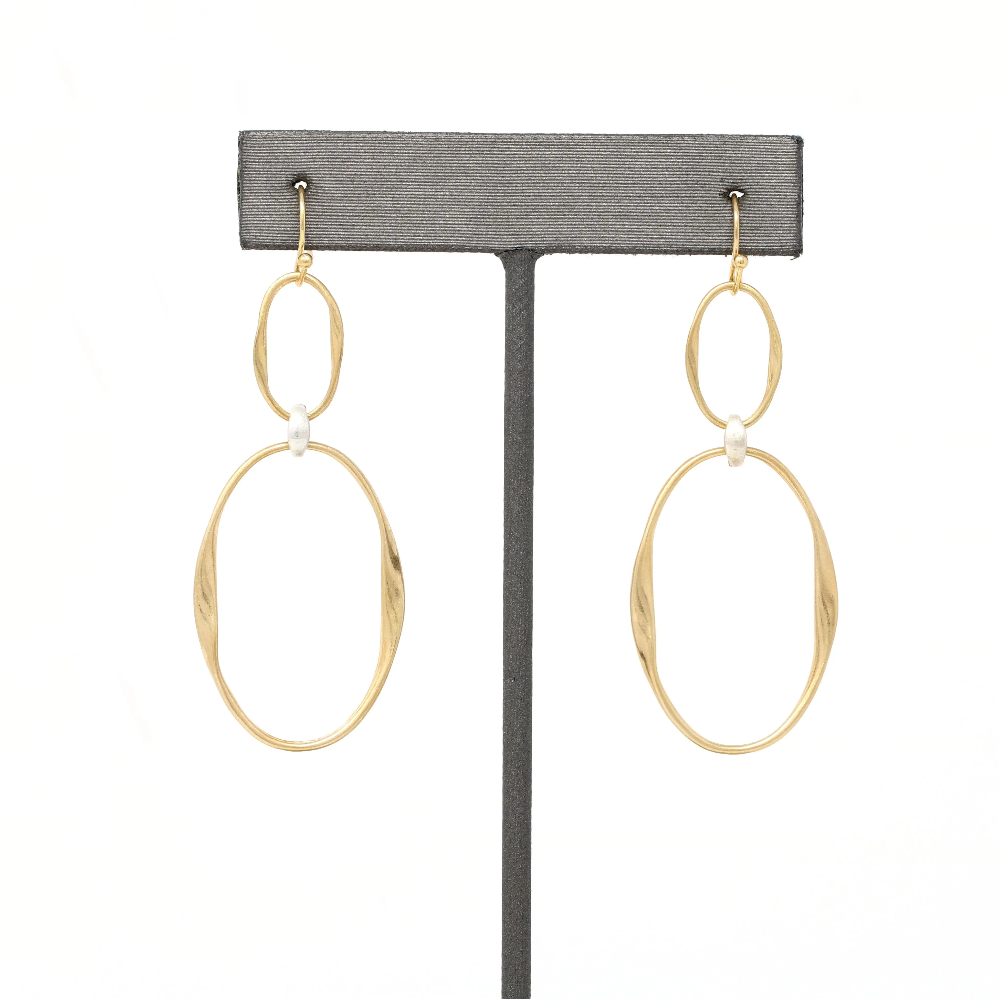 Simple Oval Earring
