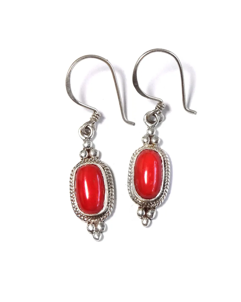 Simple Stone Earring