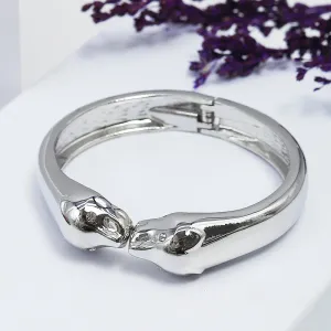 Snake With Two Heads Bold Bracelet - Fluffy