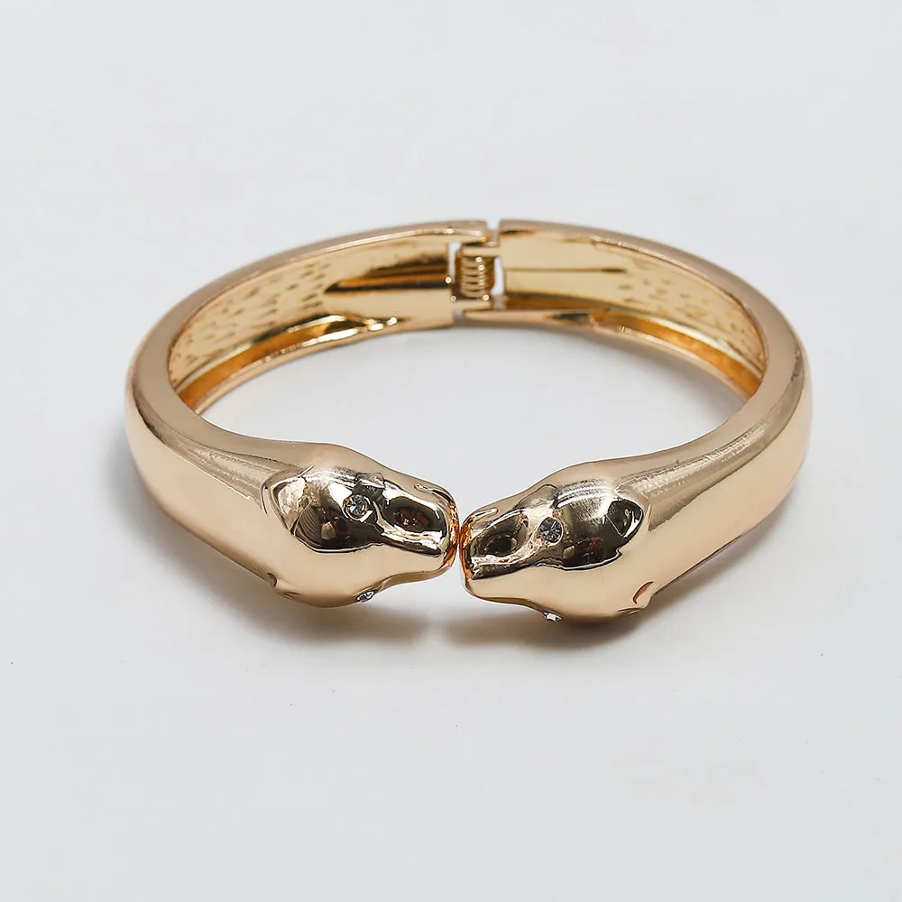 Snake With Two Heads Bold Bracelet - Fluffy