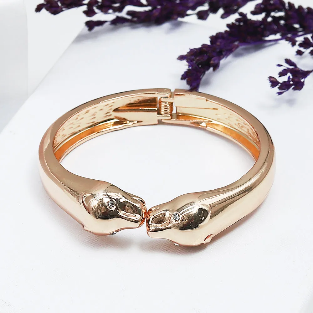 Snake With Two Heads Bold Bracelet - Fluffy