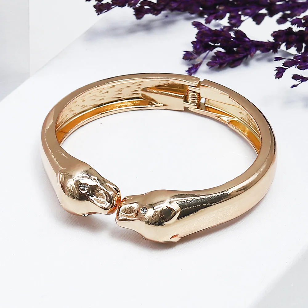 Snake With Two Heads Bold Bracelet - Fluffy