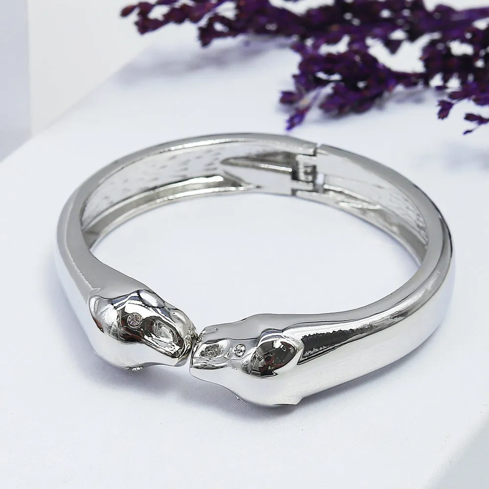 Snake With Two Heads Bold Bracelet - Fluffy