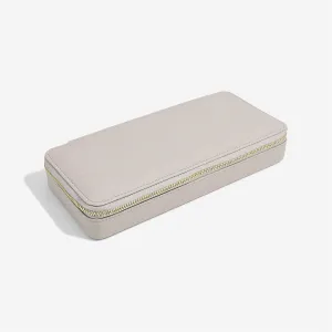 Stackers Taupe Sleek Necklace Zipped Jewellery Box