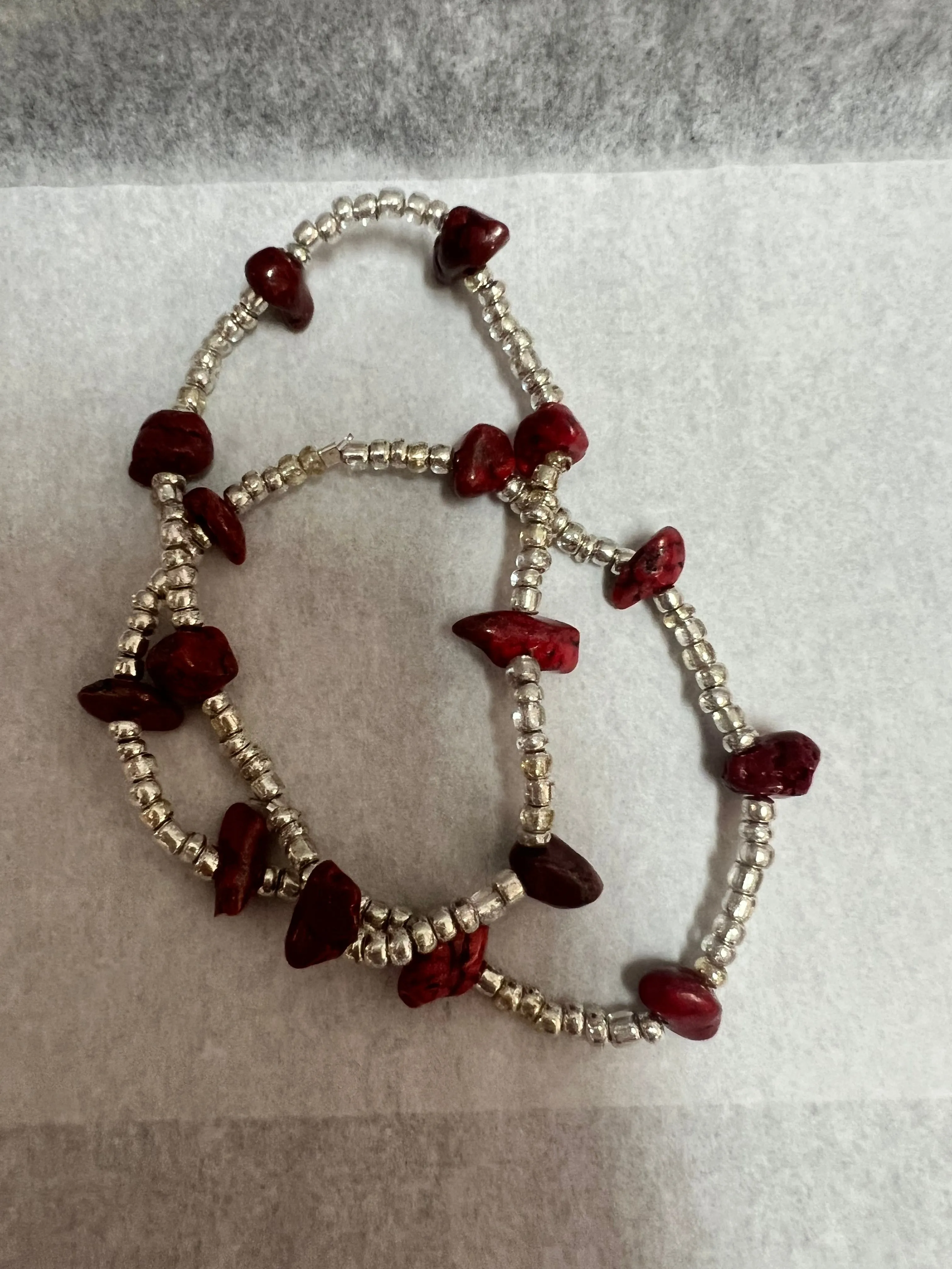 Stone anklets- 2 Styles