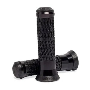 Storm Motorcycle Handlebar Grips - Black