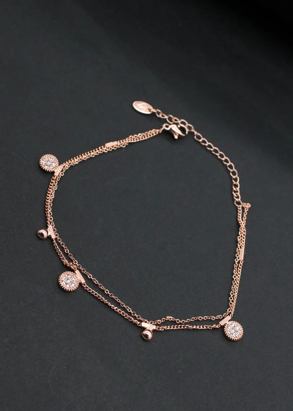 STYLISH DIA ANKLET