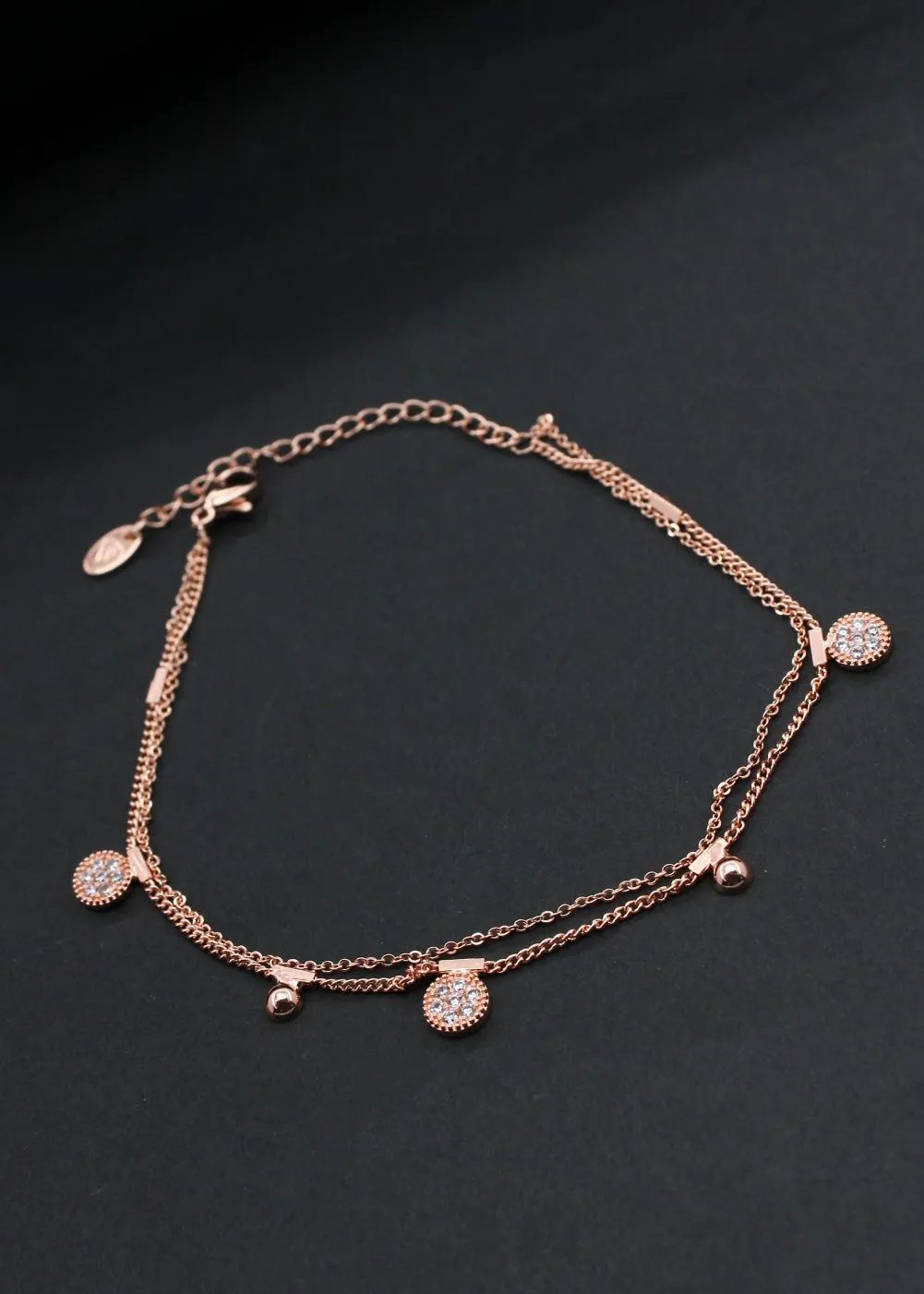 STYLISH DIA ANKLET