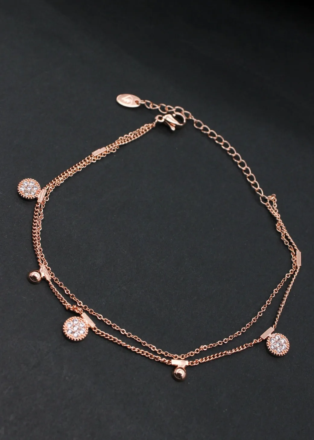 STYLISH DIA ANKLET