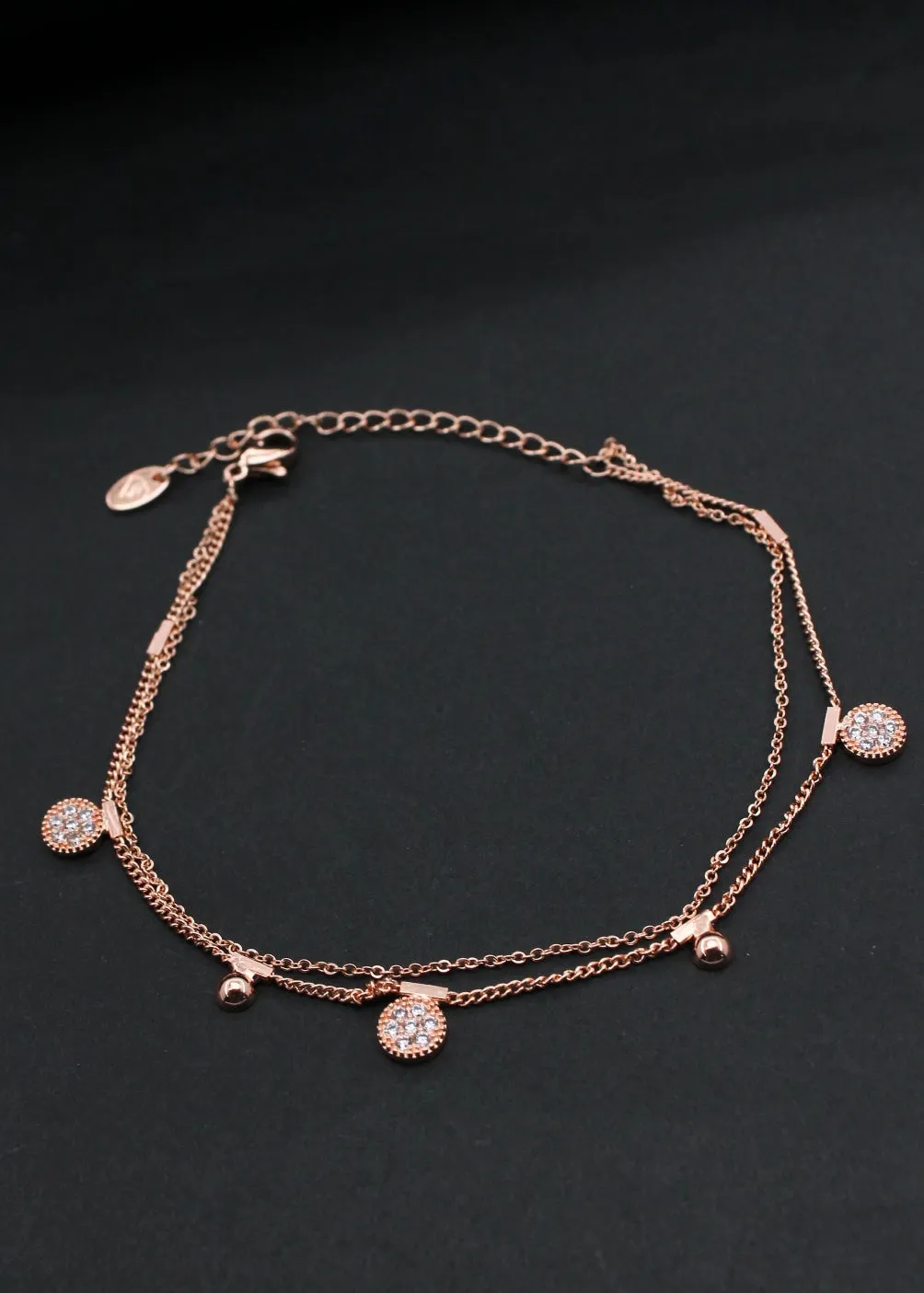 STYLISH DIA ANKLET