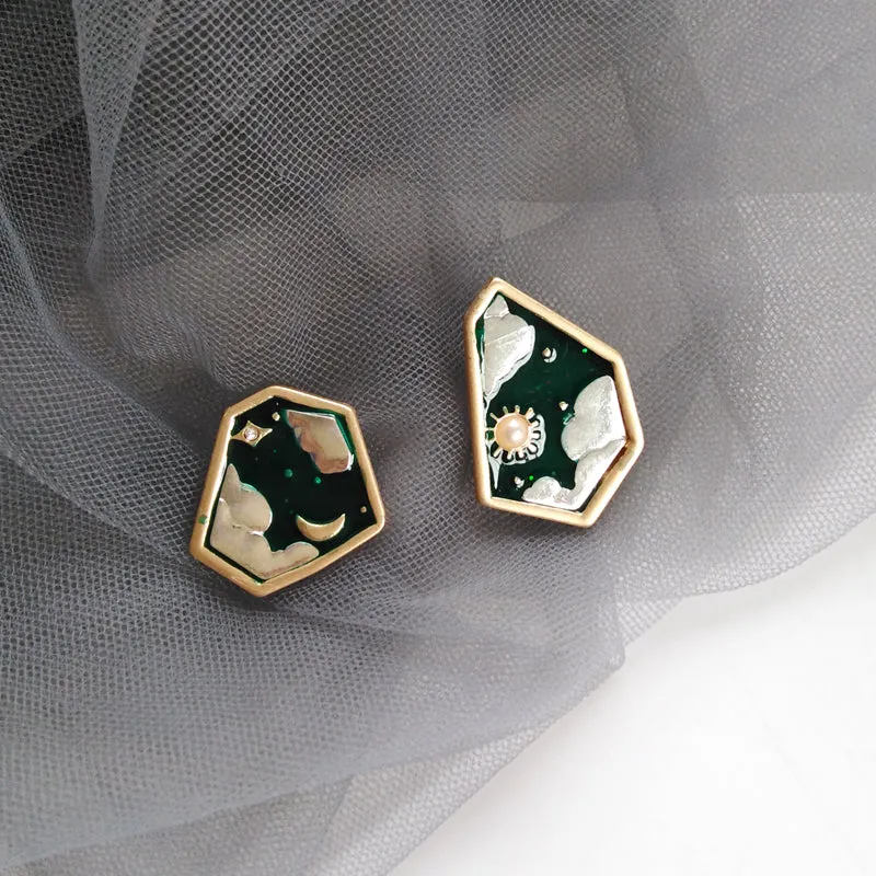 Sun & Moon Earrings