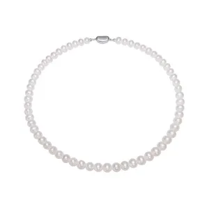 Top Lustre 8-9MM White Freshwater Pearl Necklace WN00486