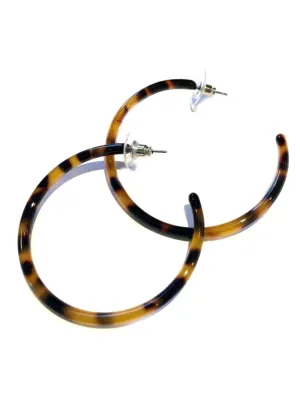 Tortoiseshell Hoops