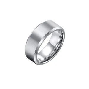 Yellow Chimes Rings for Men and Boys | Silver Rings for Men | Band Shaped Men's Ring | Stainless Steel Rings for Men | Birthday Gift for Men and Boys Anniversary Gift for Husband